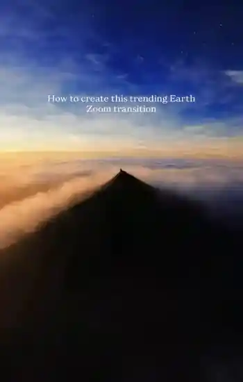 Earth Zoom CapCut Template link