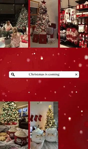 Christmas Capcut Template